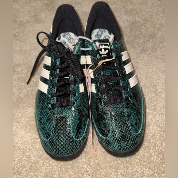 Adidas SL 72 OG Sneakers with Snake Green/Black - Picture 2 of 6